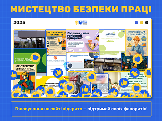 Перший етап конкурсу «Мистецтво безпеки праці 2025»  завершено!